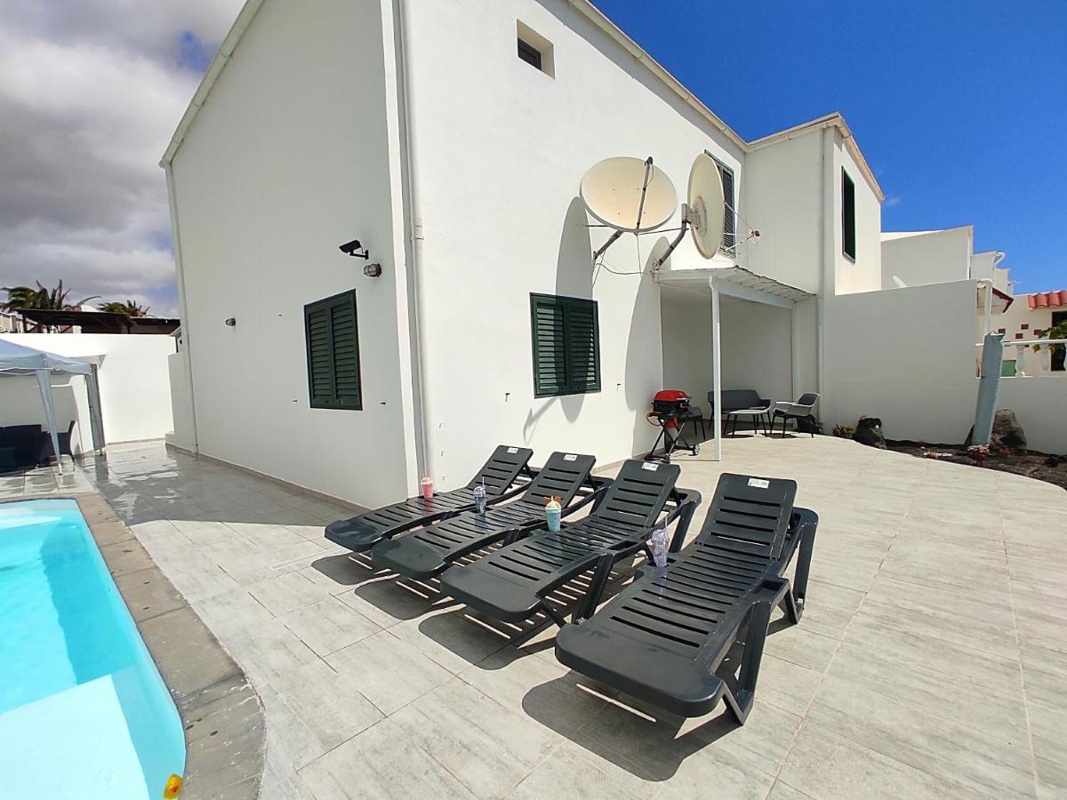 Love Gara, Duplex Pareado Piscina Privada Y Climatizada By Flamingo House Costa Teguise Eksteriør bilde